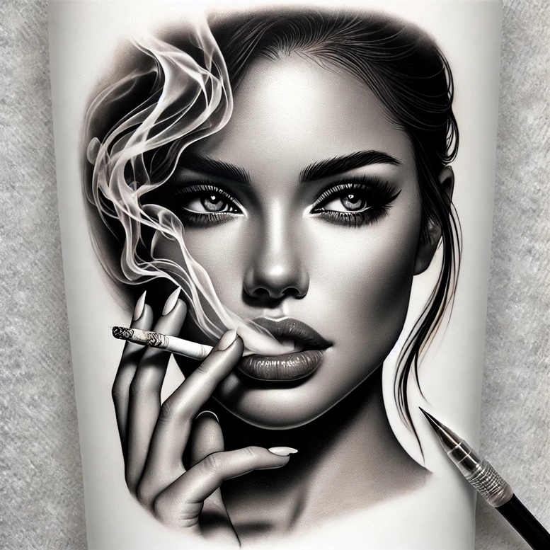 Twarze - Free tattoo design ideas ai genereted - inkby.ai