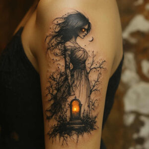 Postacie. - Free tattoo design ideas ai genereted - inkby.ai