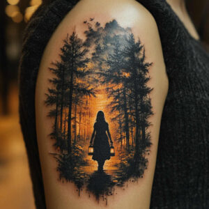 Postacie. - Free tattoo design ideas ai genereted - inkby.ai