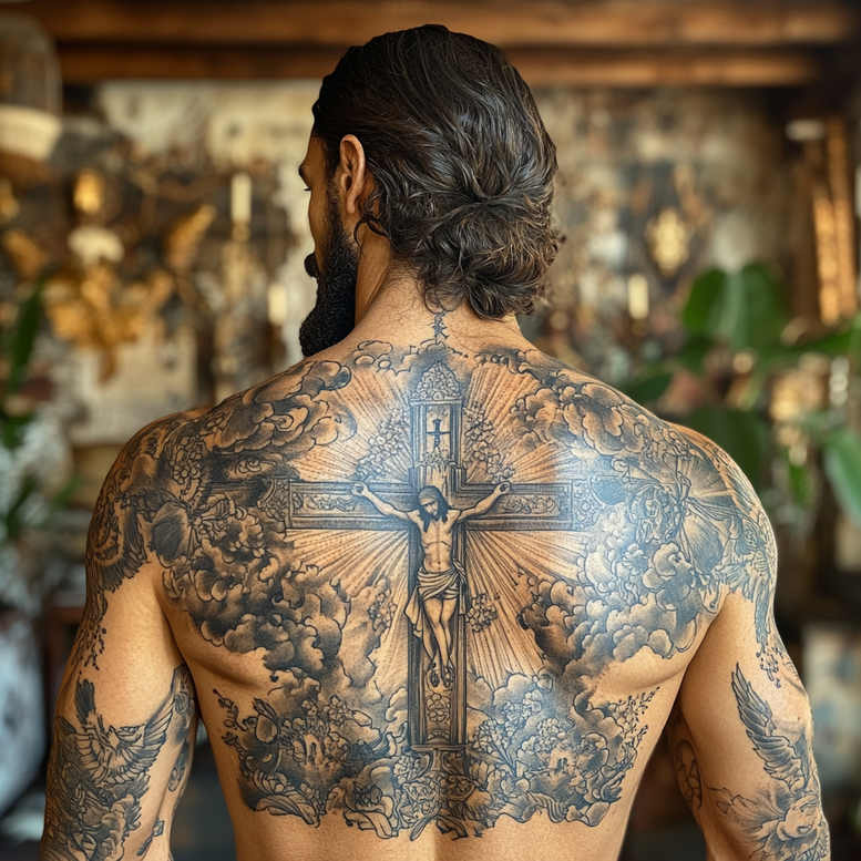 Jezus - Free tattoo design ideas ai genereted - inkby.ai