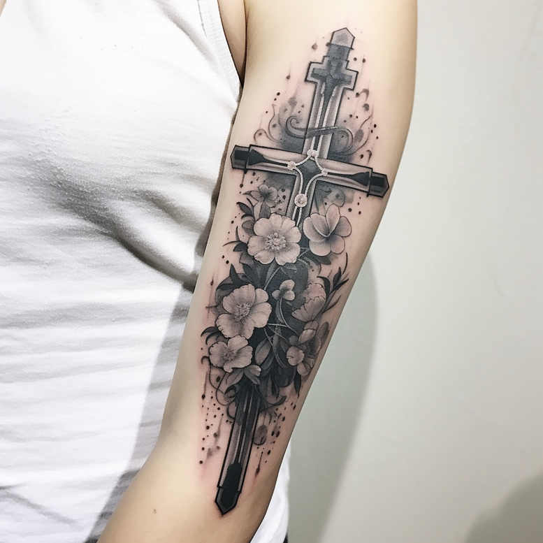 Krzyże - Free tattoo design ideas ai genereted - inkby.ai