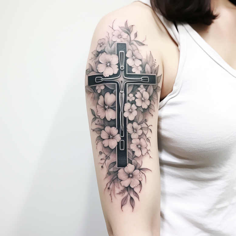 Krzyże - Free tattoo design ideas ai genereted - inkby.ai