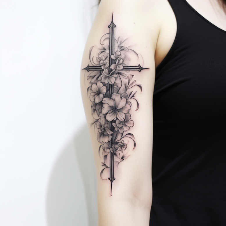 Krzyże - Free tattoo design ideas ai genereted - inkby.ai