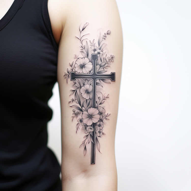 Krzyże - Free tattoo design ideas ai genereted - inkby.ai