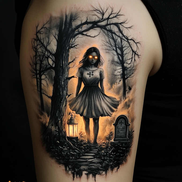 Postacie. - Free tattoo design ideas ai genereted - inkby.ai
