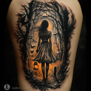 Postacie. - Free tattoo design ideas ai genereted - inkby.ai