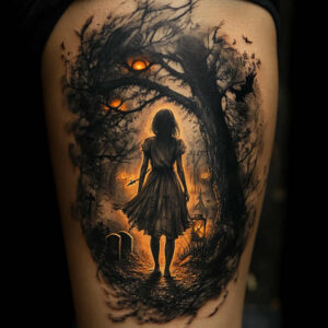 Postacie. - Free tattoo design ideas ai genereted - inkby.ai