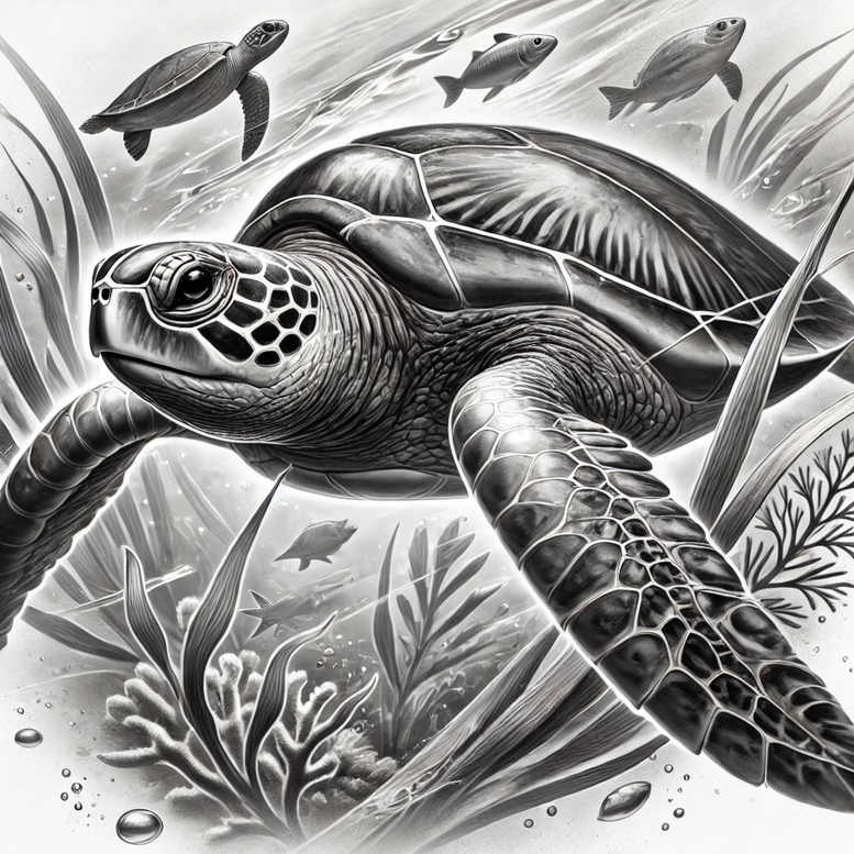 Zwierzęta wodne - Free tattoo design ideas ai genereted - inkby.ai