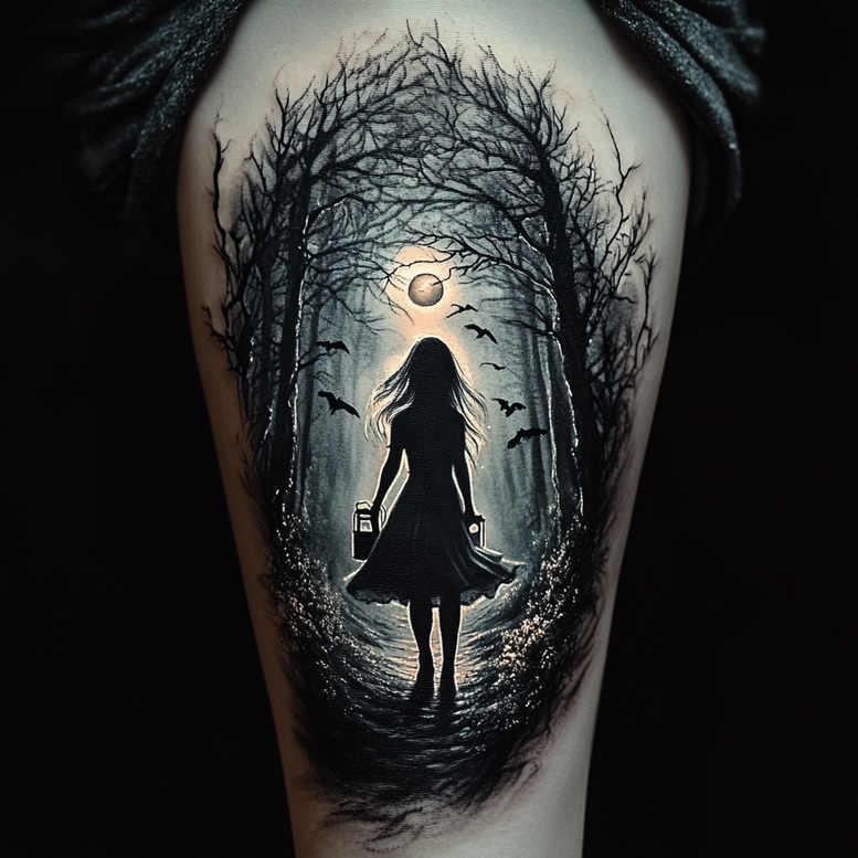 Postacie. - Free tattoo design ideas ai genereted - inkby.ai