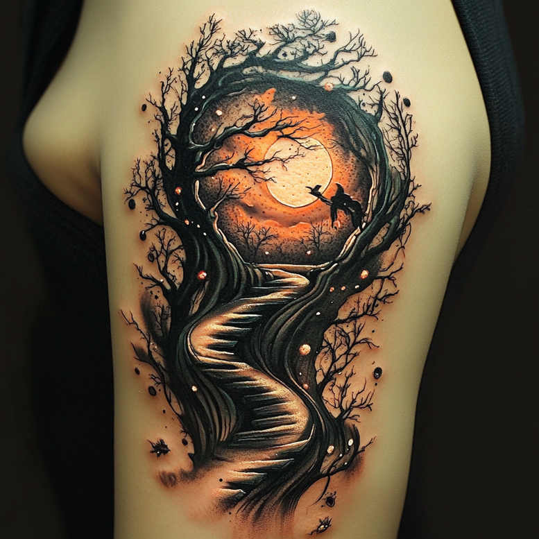 Przyroda - Free tattoo design ideas ai genereted - inkby.ai