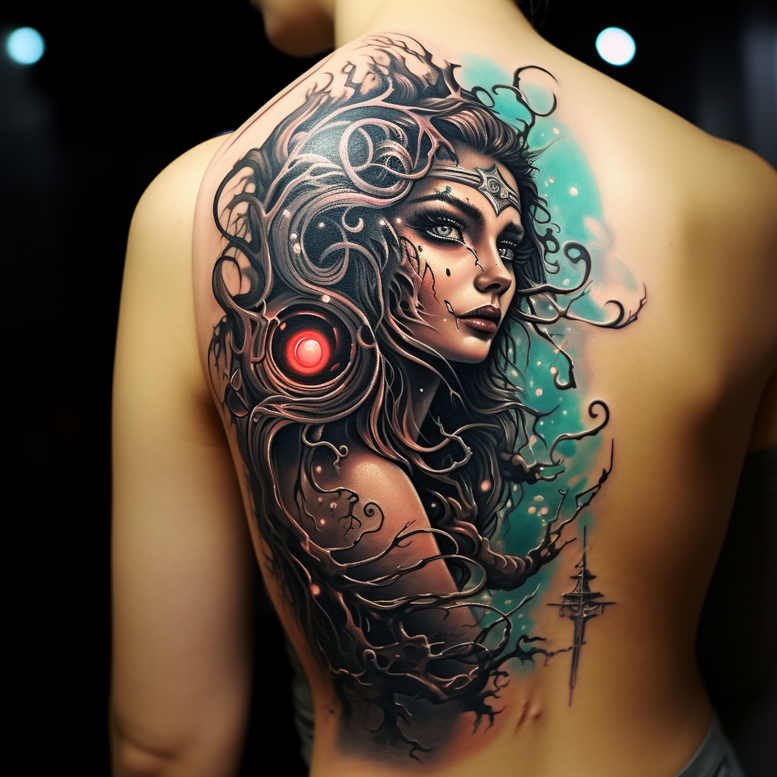 Twarze - Free tattoo design ideas ai genereted - inkby.ai