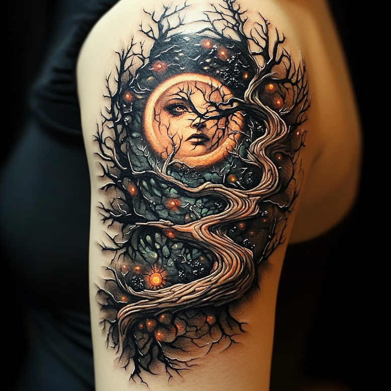 Przyroda - Free tattoo design ideas ai genereted - inkby.ai