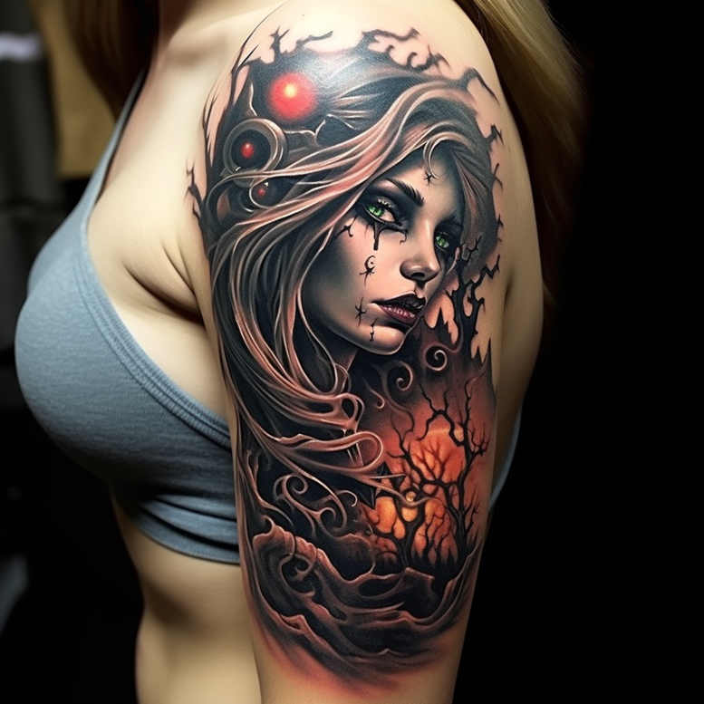 Twarze - Free tattoo design ideas ai genereted - inkby.ai
