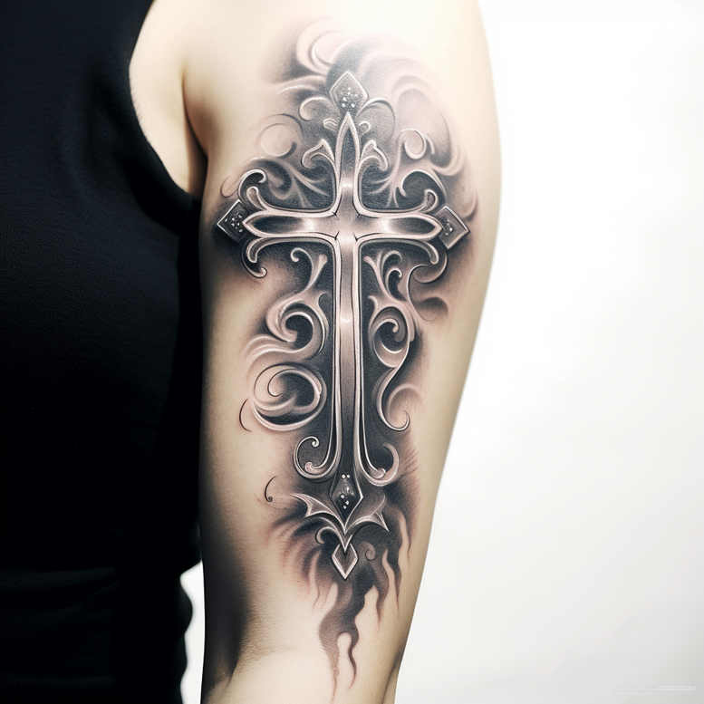 Krzyże - Free tattoo design ideas ai genereted - inkby.ai