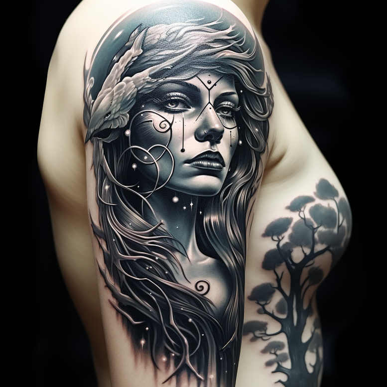 Twarze - Free tattoo design ideas ai genereted - inkby.ai