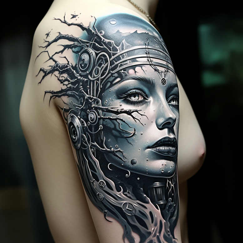 Twarze - Free tattoo design ideas ai genereted - inkby.ai