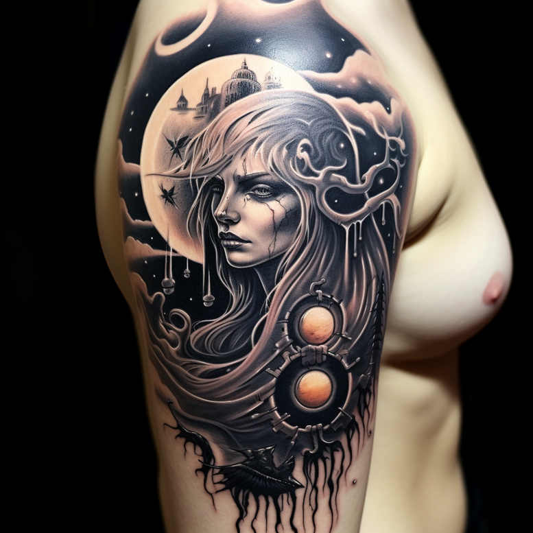 Twarze - Free tattoo design ideas ai genereted - inkby.ai