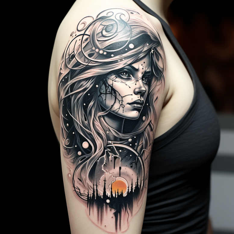 Twarze - Free tattoo design ideas ai genereted - inkby.ai
