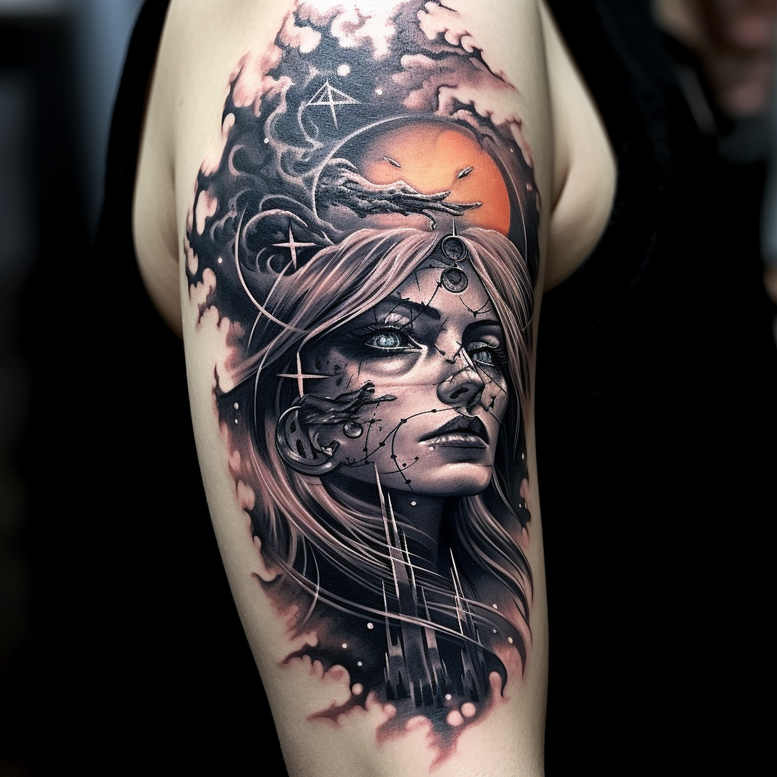 Twarze - Free tattoo design ideas ai genereted - inkby.ai