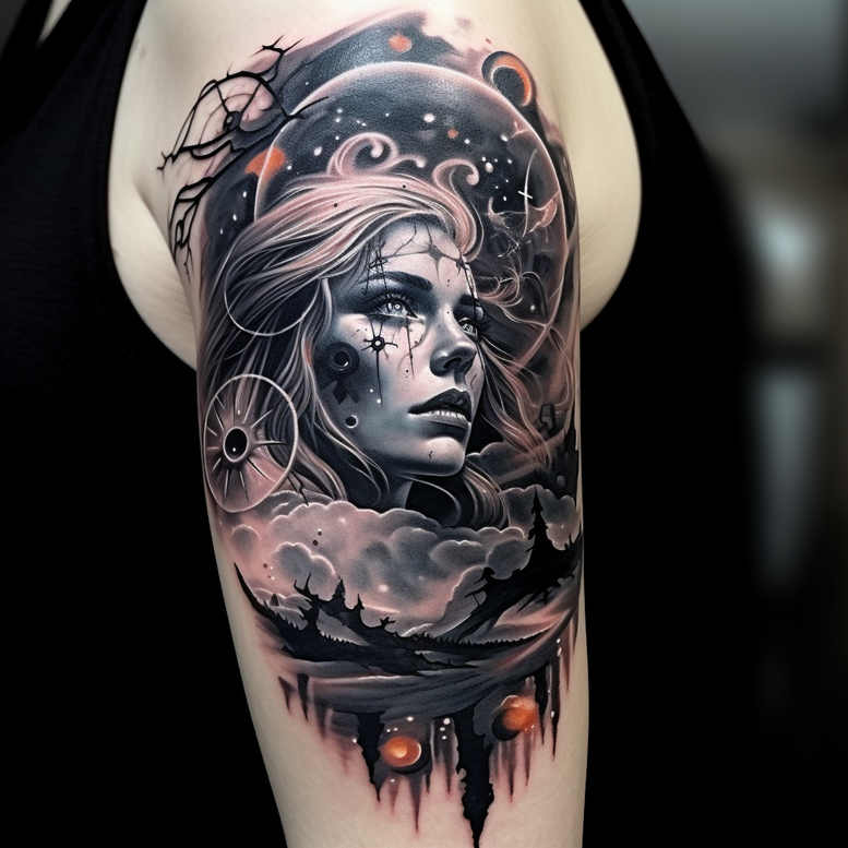 Twarze - Free tattoo design ideas ai genereted - inkby.ai