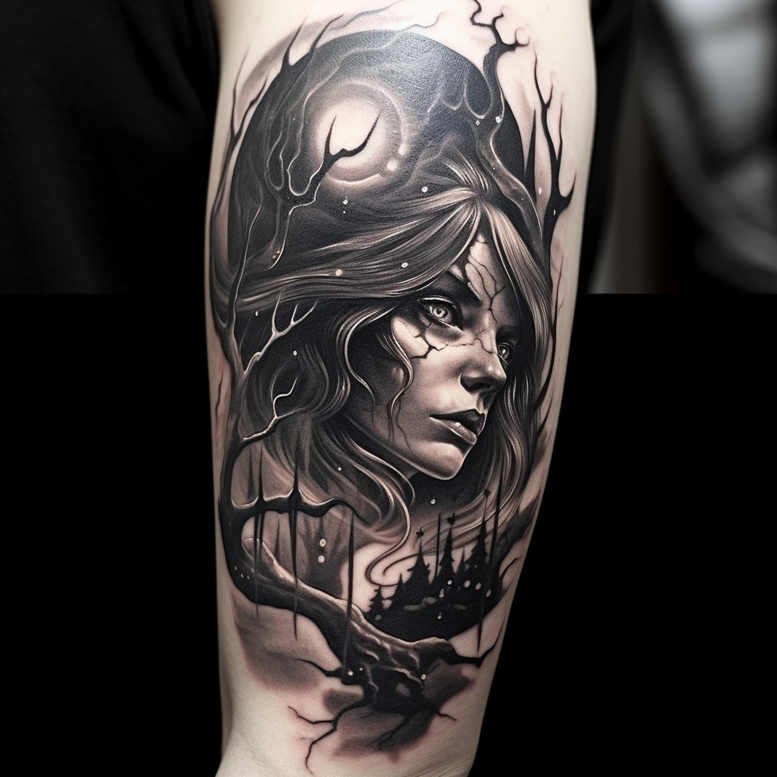 Twarze - Free tattoo design ideas ai genereted - inkby.ai