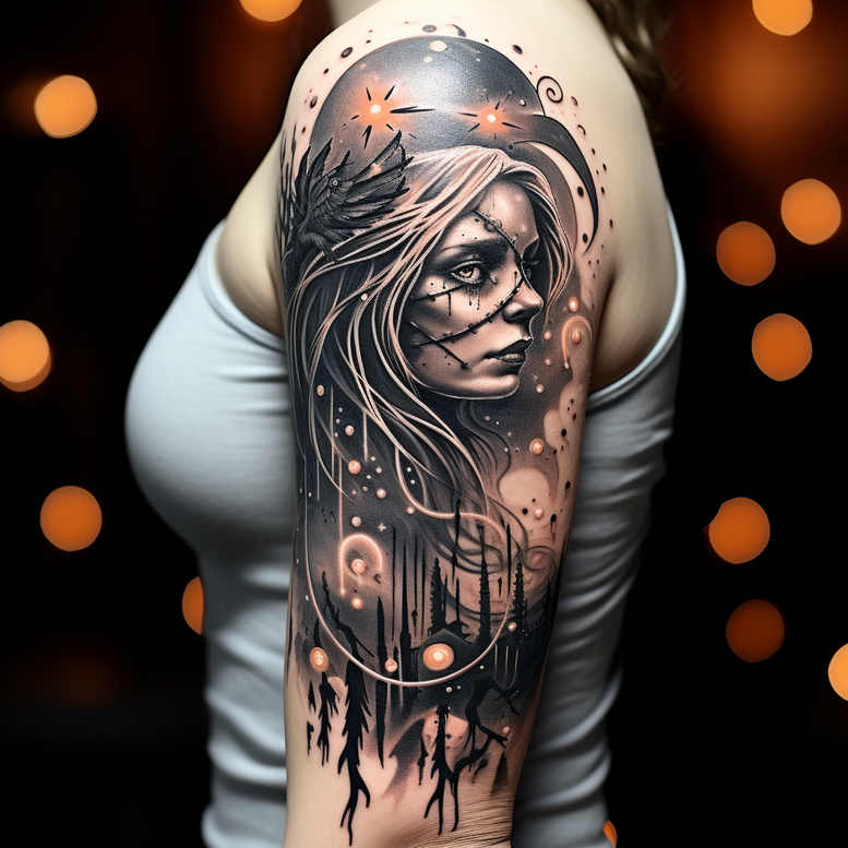 Twarze - Free tattoo design ideas ai genereted - inkby.ai