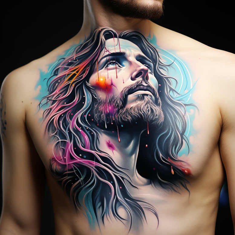 Jezus - Free tattoo design ideas ai genereted - inkby.ai