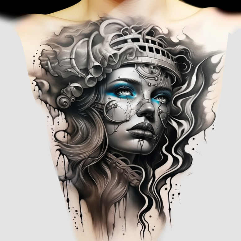 Twarze - Free tattoo design ideas ai genereted - inkby.ai