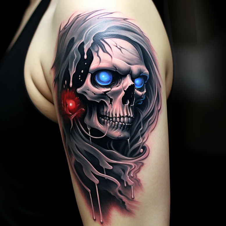 Inne mroczne - Free tattoo design ideas ai genereted - inkby.ai