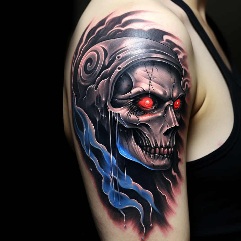 Inne mroczne - Free tattoo design ideas ai genereted - inkby.ai