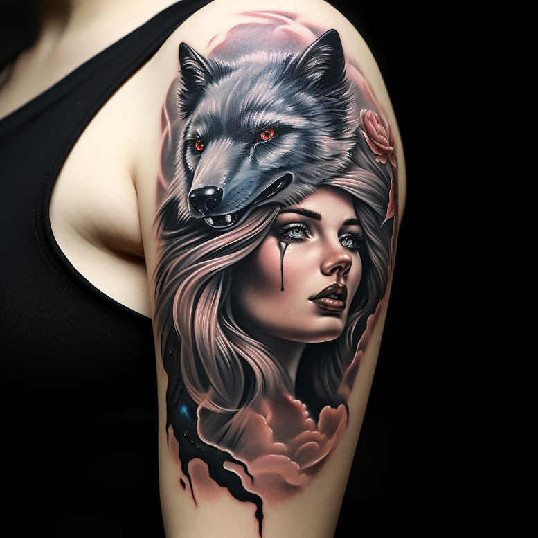 Twarze - Free tattoo design ideas ai genereted - inkby.ai