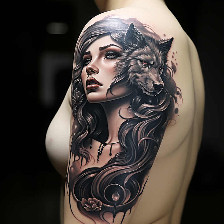 Twarze - Free tattoo design ideas ai genereted - inkby.ai
