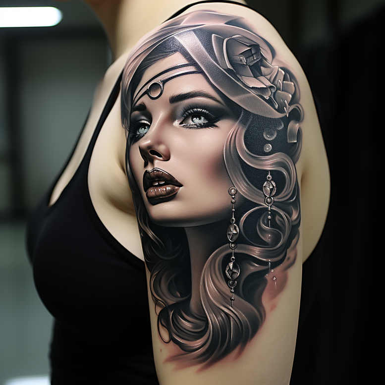 Twarze - Free tattoo design ideas ai genereted - inkby.ai