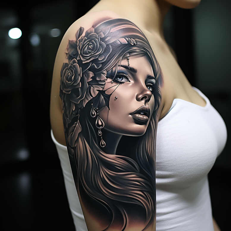 Twarze - Free tattoo design ideas ai genereted - inkby.ai