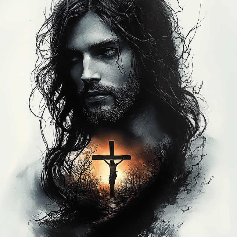 Jezus - Free tattoo design ideas ai genereted - inkby.ai
