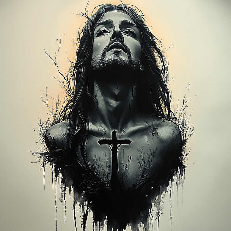 Jezus - Free tattoo design ideas ai genereted - inkby.ai