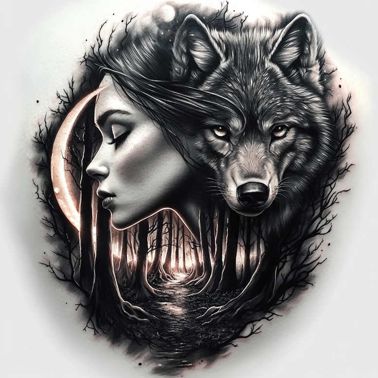 Twarze - Free tattoo design ideas ai genereted - inkby.ai