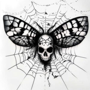 Motyle ćmy ważki - Free tattoo design ideas ai genereted - inkby.ai