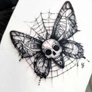 Motyle ćmy ważki - Free tattoo design ideas ai genereted - inkby.ai