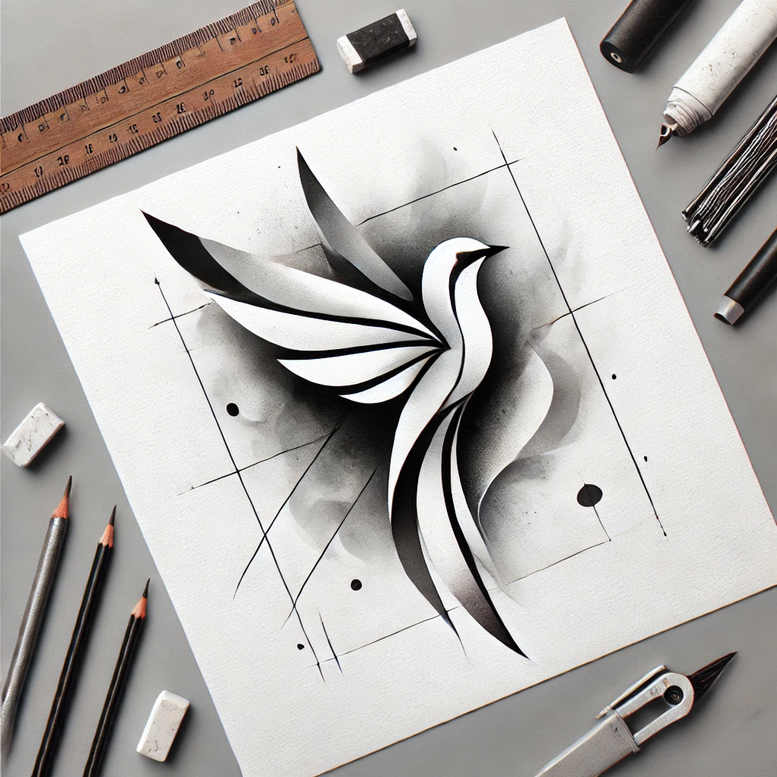 Inne ptaki - Free tattoo design ideas ai genereted - inkby.ai