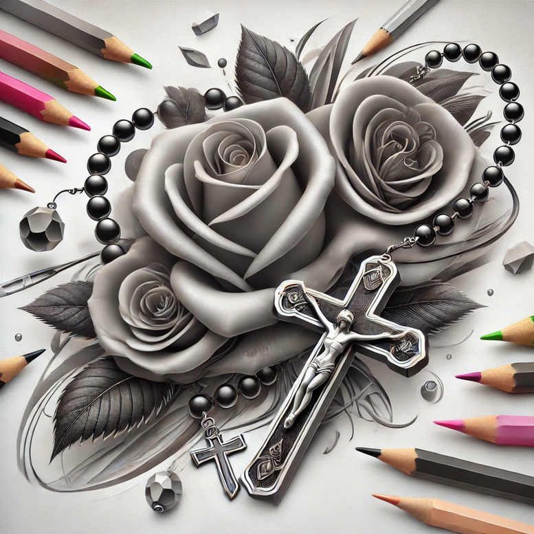 Krzyże - Free tattoo design ideas ai genereted - inkby.ai