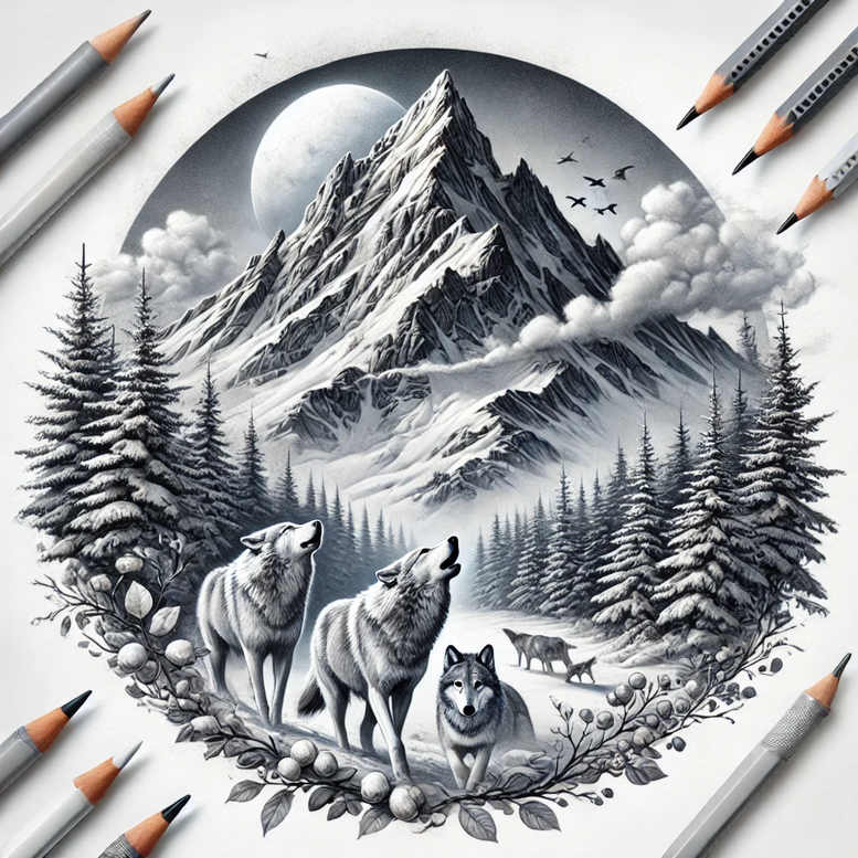 Przyroda - Free tattoo design ideas ai genereted - inkby.ai