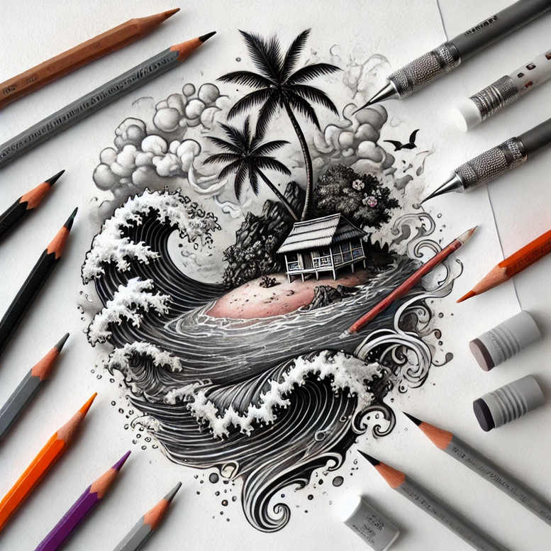 Przyroda - Free tattoo design ideas ai genereted - inkby.ai