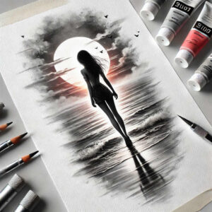 Postacie. - Free tattoo design ideas ai genereted - inkby.ai