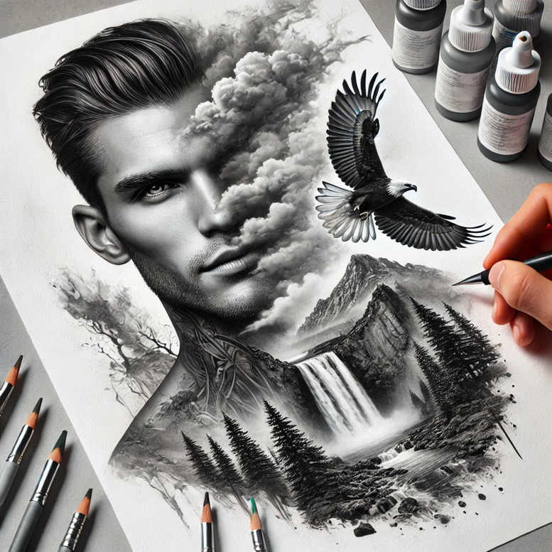 Przyroda - Free tattoo design ideas ai genereted - inkby.ai