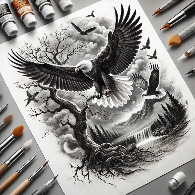 Przyroda - Free tattoo design ideas ai genereted - inkby.ai