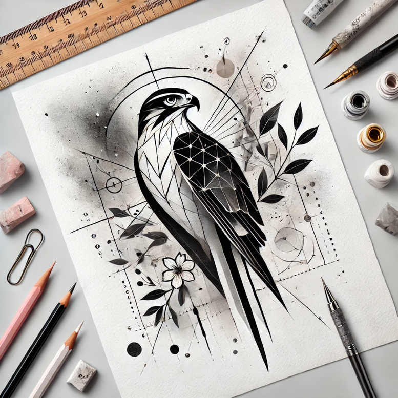 Inne ptaki - Free tattoo design ideas ai genereted - inkby.ai