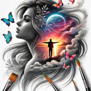 Postacie. - Free tattoo design ideas ai genereted - inkby.ai