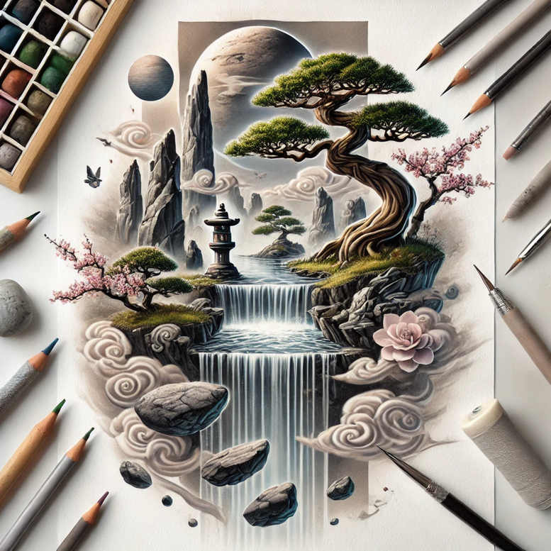 Przyroda - Free tattoo design ideas ai genereted - inkby.ai