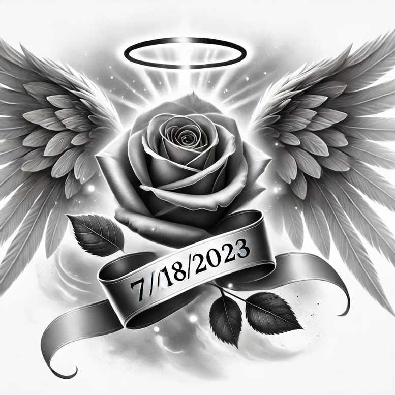 Skrzydła - Free tattoo design ideas ai genereted - inkby.ai